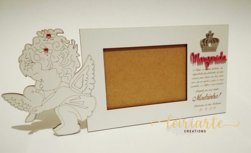 Moldura para Batizado - Convite Madrinha/Padrinho