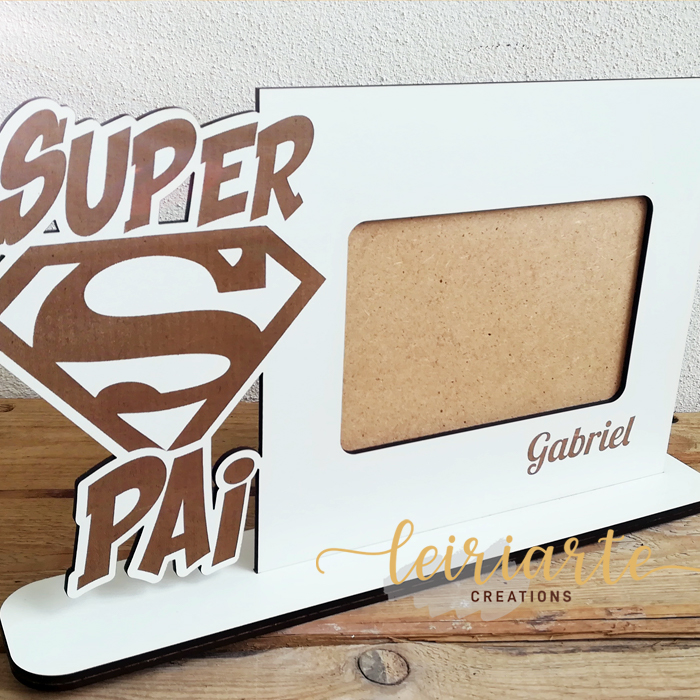 Moldura Personalizada Super Pai