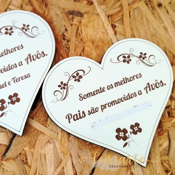 Íman Personalizado Formato Coração 5 Íman Personalizado Formato Coração - Image 5