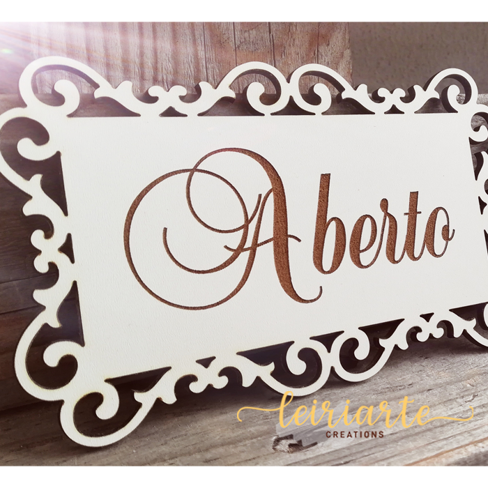 Placas Personalizadas Pequenas