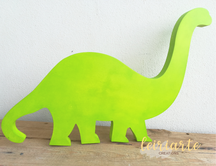 Dinossauros em MDF Pintados 2 Dinossauros em MDF Pintados - Image 2