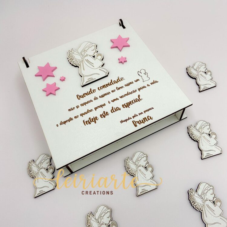 Caixa Personalizada "Anjinha"