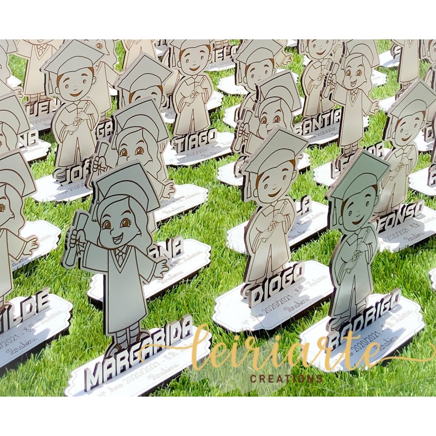 Troféu Finalista com Nome "Menino" 1 Troféu Finalista com Nome "Menino"