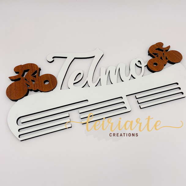 Porta Medalhas Personalizado - Ciclismo Mod.1