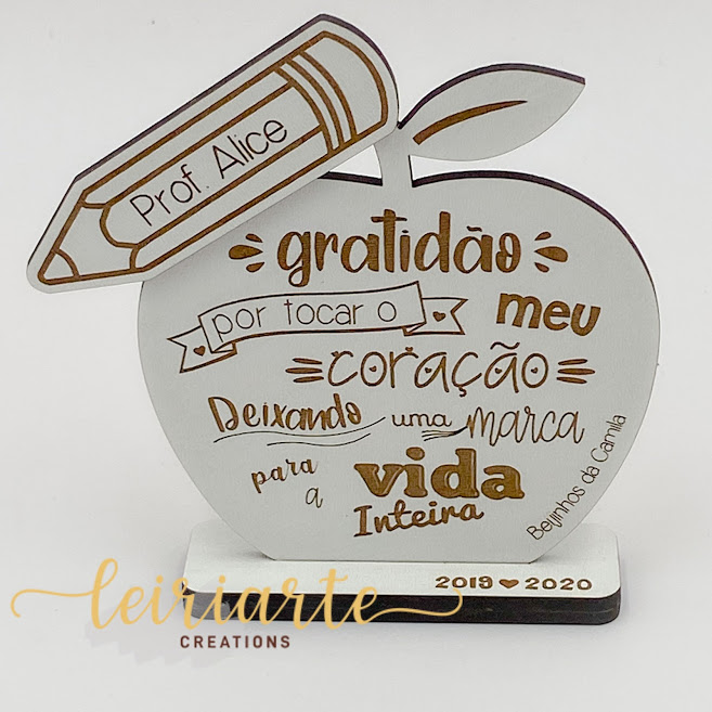 Mini Troféu "Maça"
