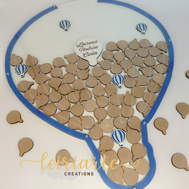 Mealheiro de Assinaturas Personalizado "Balão"