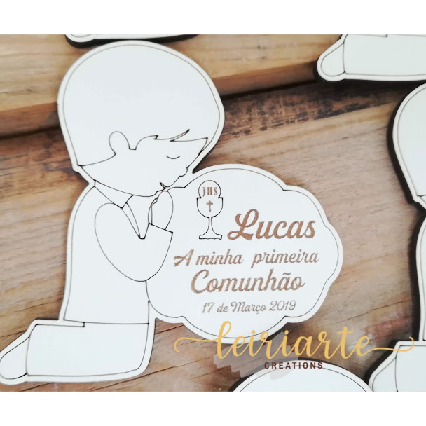 Íman Personalizado Oração Menino