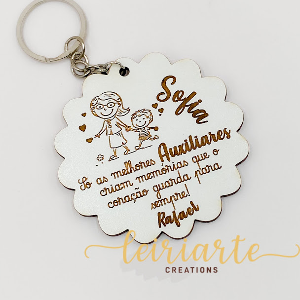 Porta Chaves Personalizado "Flôr"