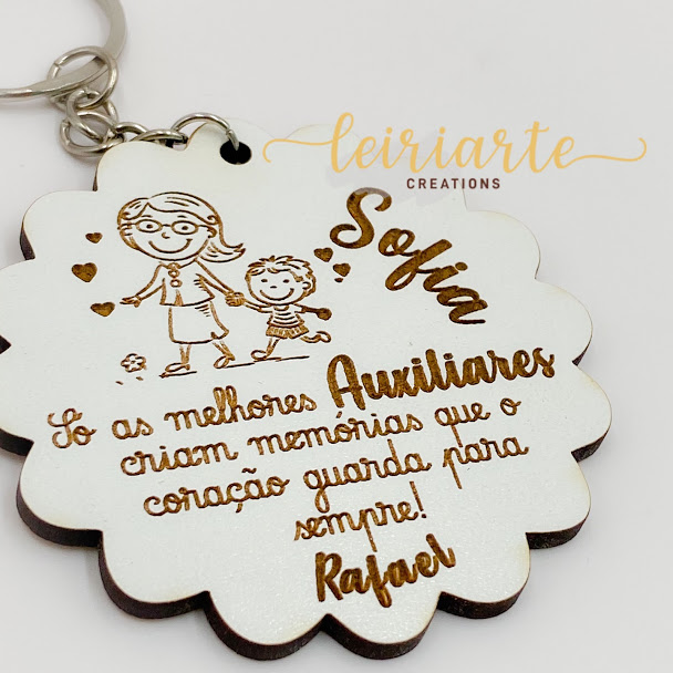 Porta Chaves Personalizado "Flôr" 2 Porta Chaves Personalizado "Flôr" - Image 2