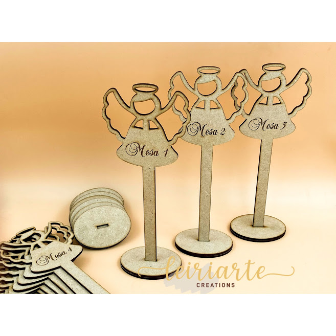 Marcadores de pé para Mesa "Anjo"