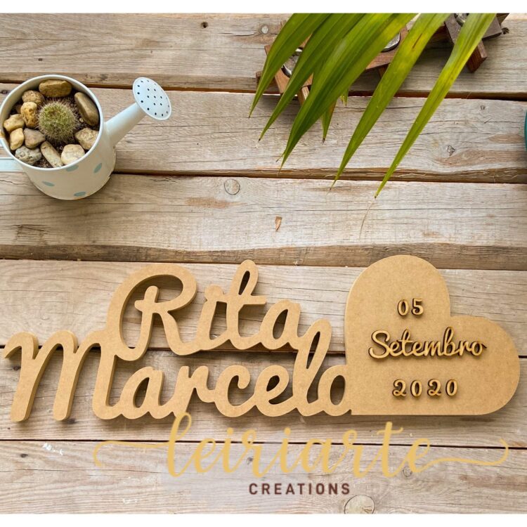 Nomes Personalizados com Coração