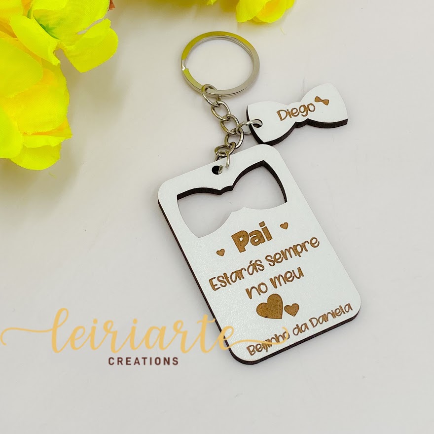 Porta-Chaves Personalizado com Pendente 3 Porta-Chaves Personalizado com Pendente - Image 3