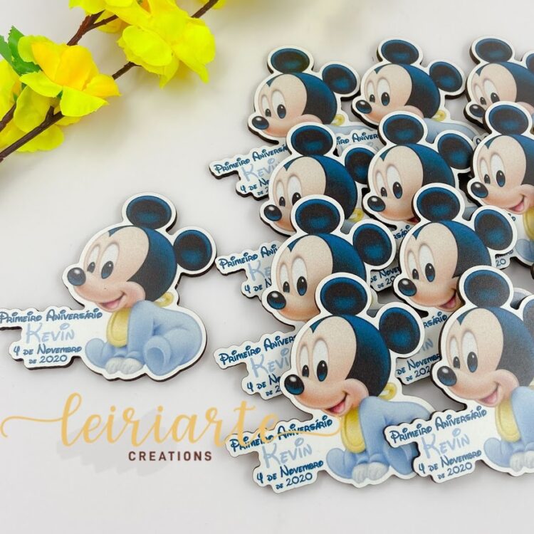 Íman Colorido Baby Mickey