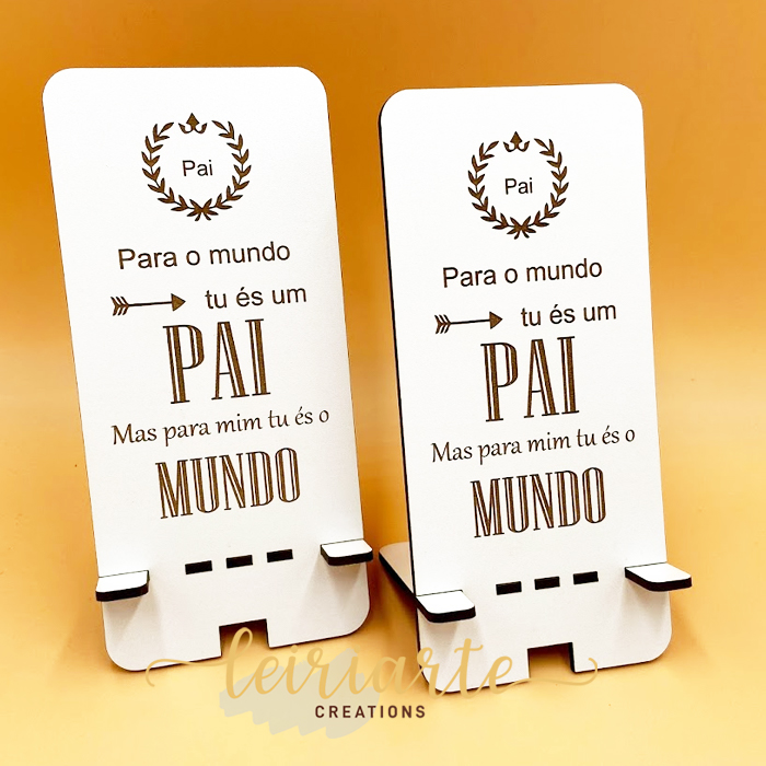 Suporte de Telemóvel - DIA DO PAI