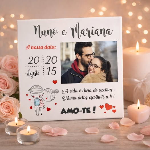 Azulejo Personalizado - A nossa Data