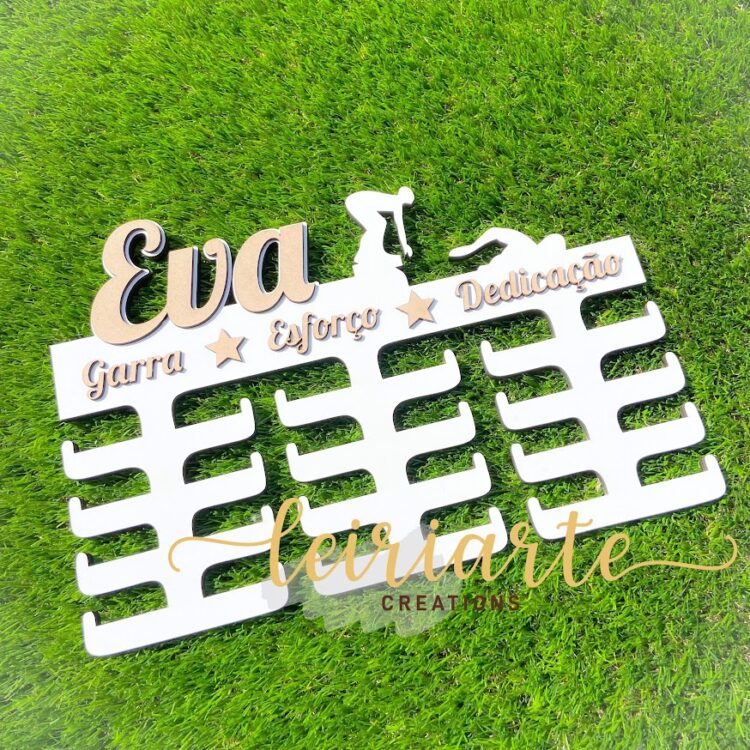 Porta Medalhas Personalizado - Natação (Mod 2)