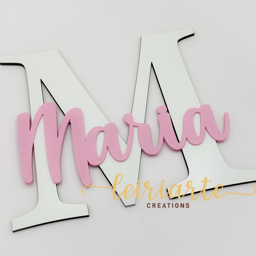 Inicial com nome Personalizado - PAREDE 3 Inicial com nome Personalizado - PAREDE - Image 3