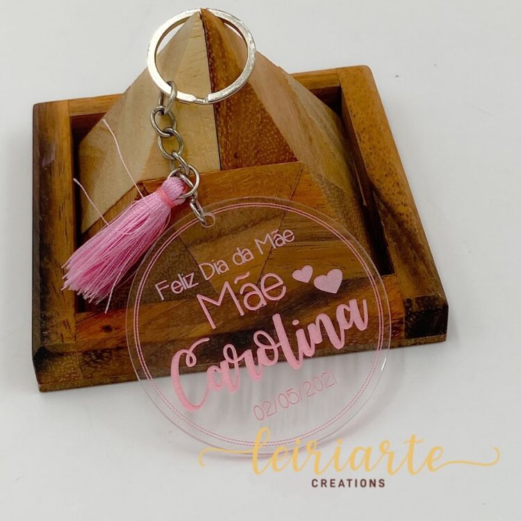 Porta Chaves Personalizado em Acrílico