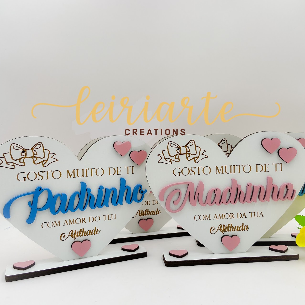 Troféu Coração Personalizado 4 Troféu Coração Personalizado - Image 4