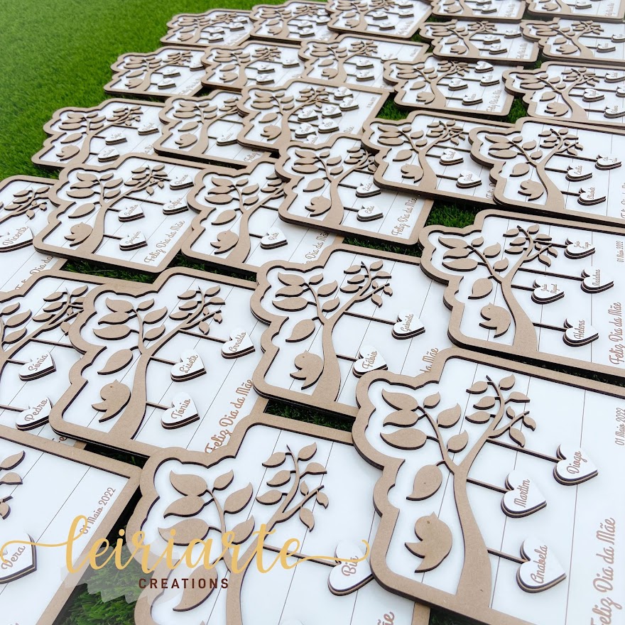 Placa Personalizada "Árvore da Família" 6 Placa Personalizada "Árvore da Família" - Image 6