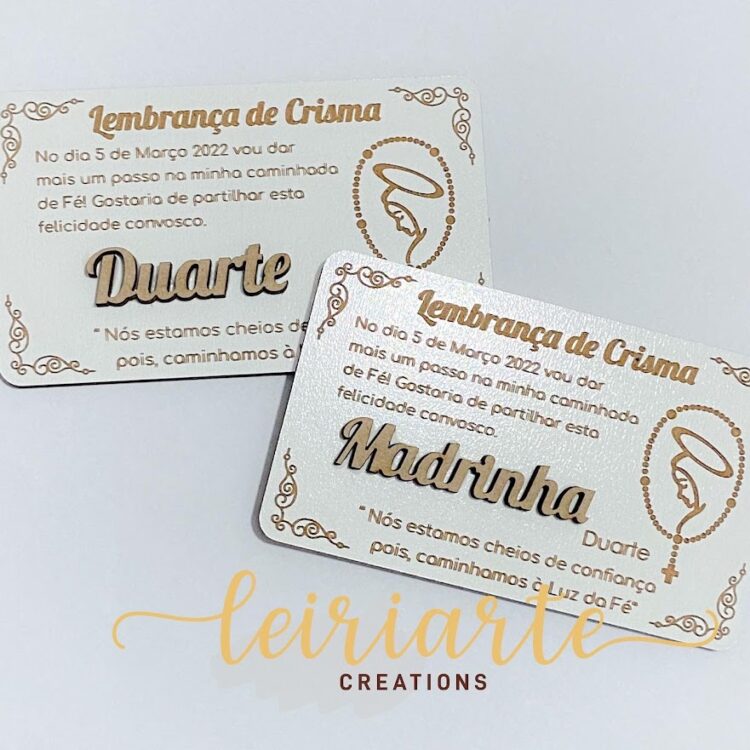 Íman Personalizado Retangular Crisma