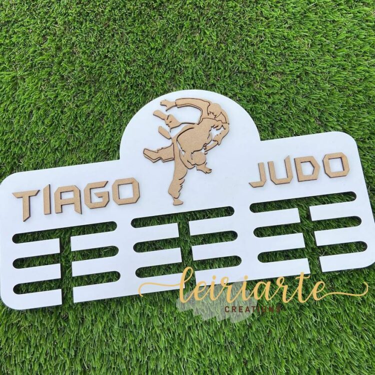 Porta Medalhas Personalizado - JUDO
