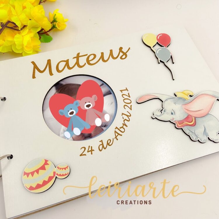 Livro Personalizado - Mod. "Dumbo"