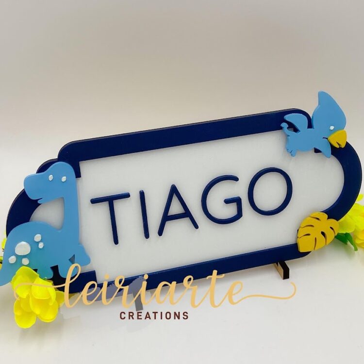 Placa Personalizada para Porta do Quarto