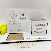Suporte de Canetas Personalizado para Secretária