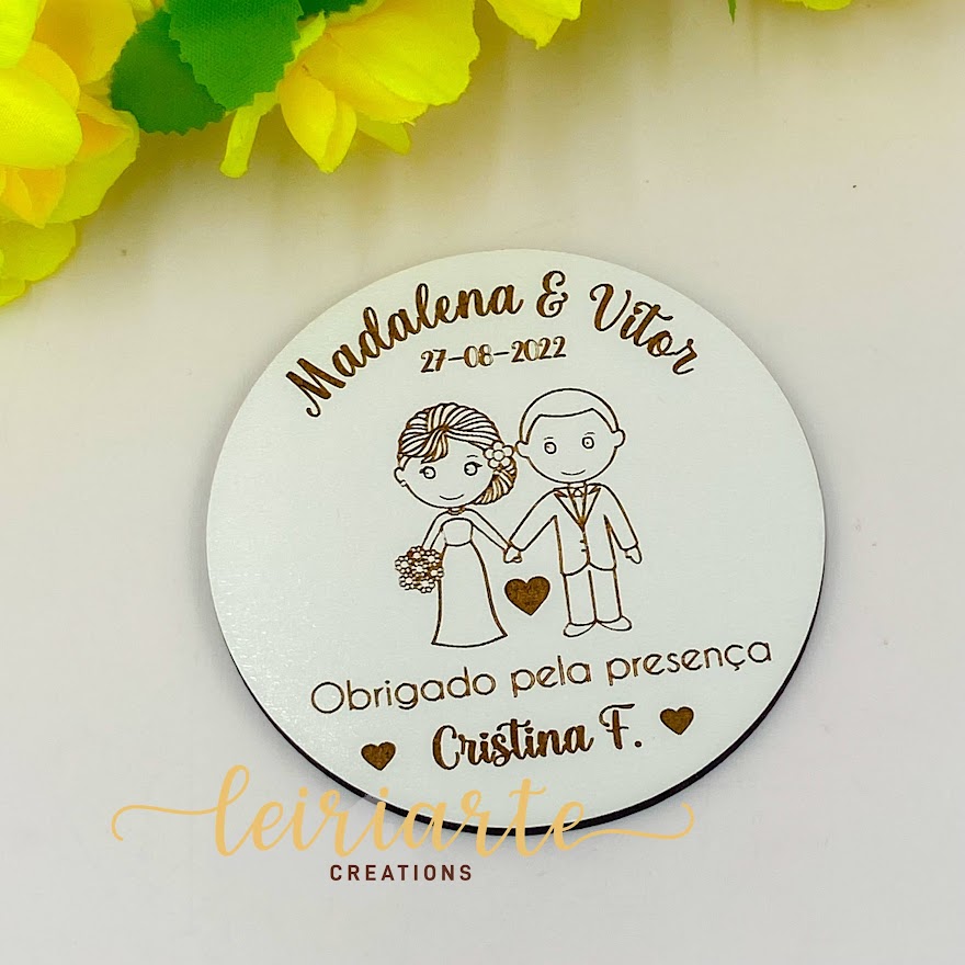 Bases de Copos Personalizadas para Casamento 3 Bases de Copos Personalizadas para Casamento - Image 3