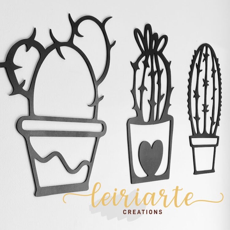 Painel Parede Decorativo "Cactus"