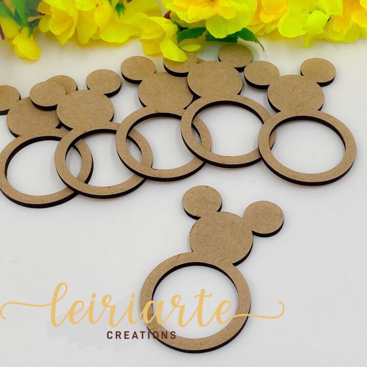 Argolas para Guardanapos "Mickey" - Pack 12 und