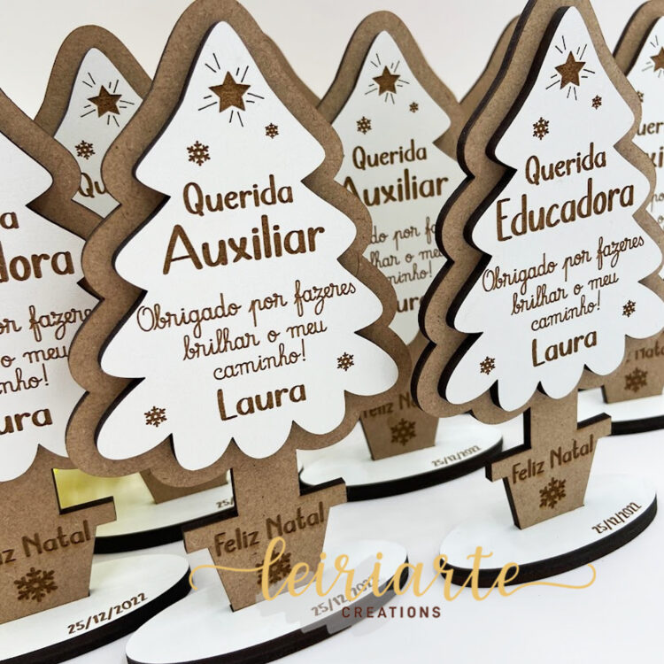 Mini Árvore Natal Personalizada