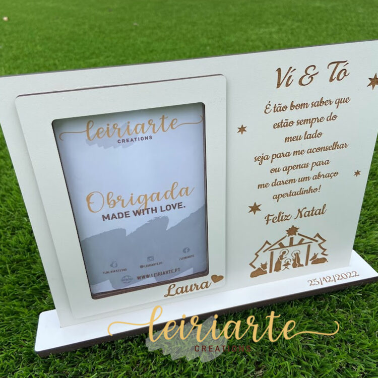 Moldura Personalizada "Presépio"