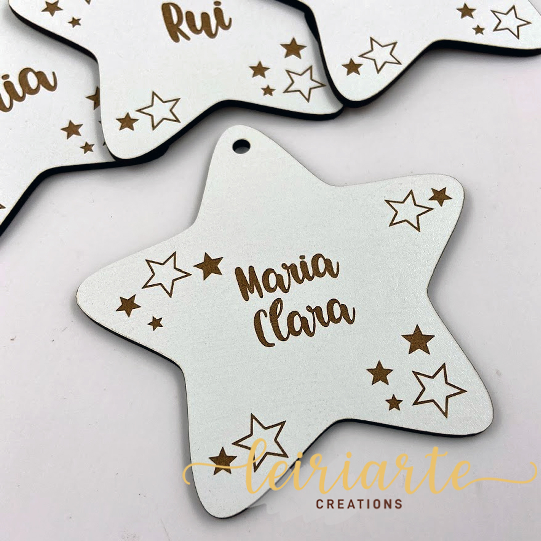 Estrelas de Natal Personalizadas - Mod.1 4 Estrelas de Natal Personalizadas - Mod.1 - Image 4
