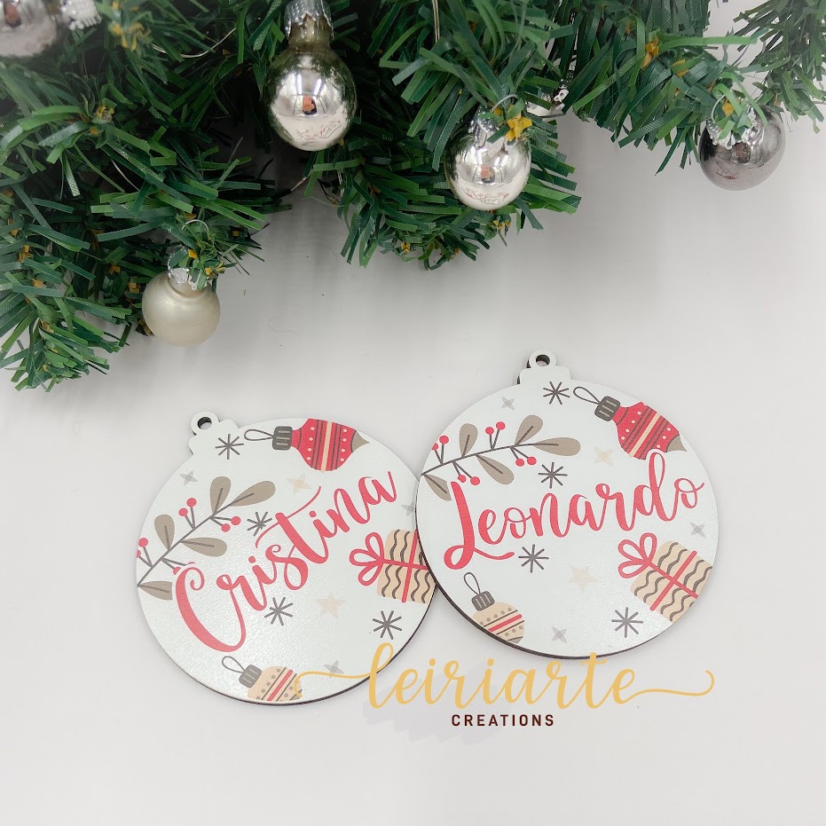 Bolas de Natal Personalizadas a Cores Mod. 1 2 Bolas de Natal Personalizadas a Cores Mod. 1 - Image 2