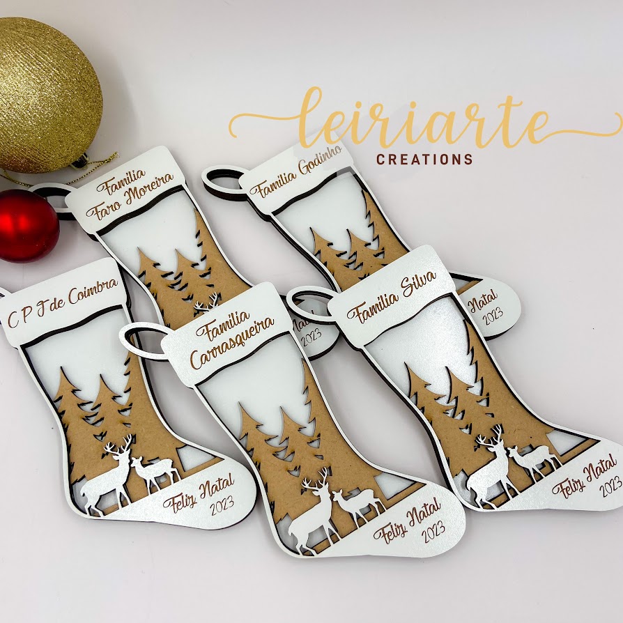 Bota de Natal Personalizada com Nome 2 Bota de Natal Personalizada com Nome - Image 2