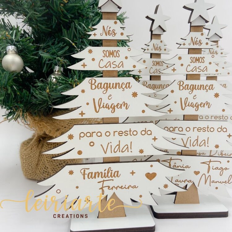 Árvore de Natal com Ripas