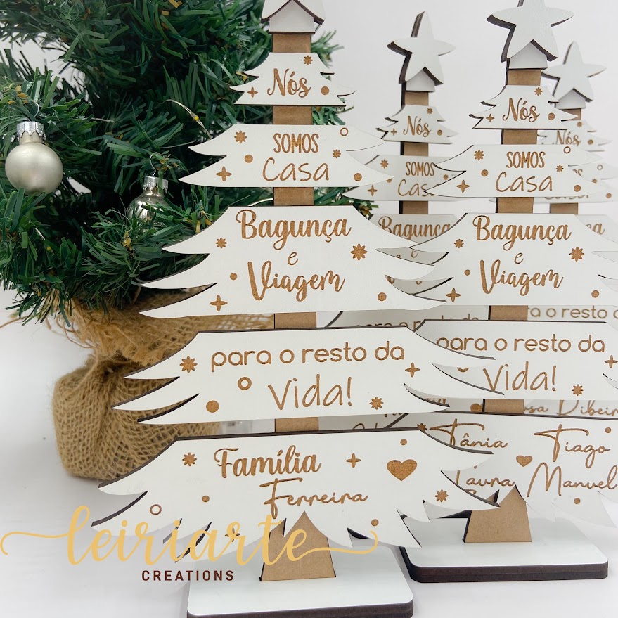 Árvore de Natal com Ripas 1 Árvore de Natal com Ripas