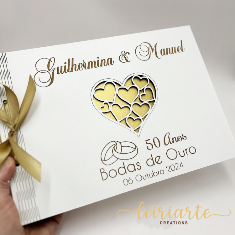 livro de honra personalizado