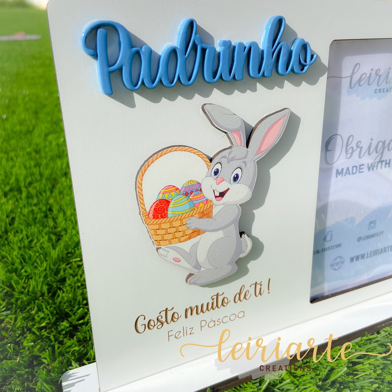 Moldura Personalizada Páscoa - Padrinhos 5 Moldura Personalizada Páscoa - Padrinhos - Image 5