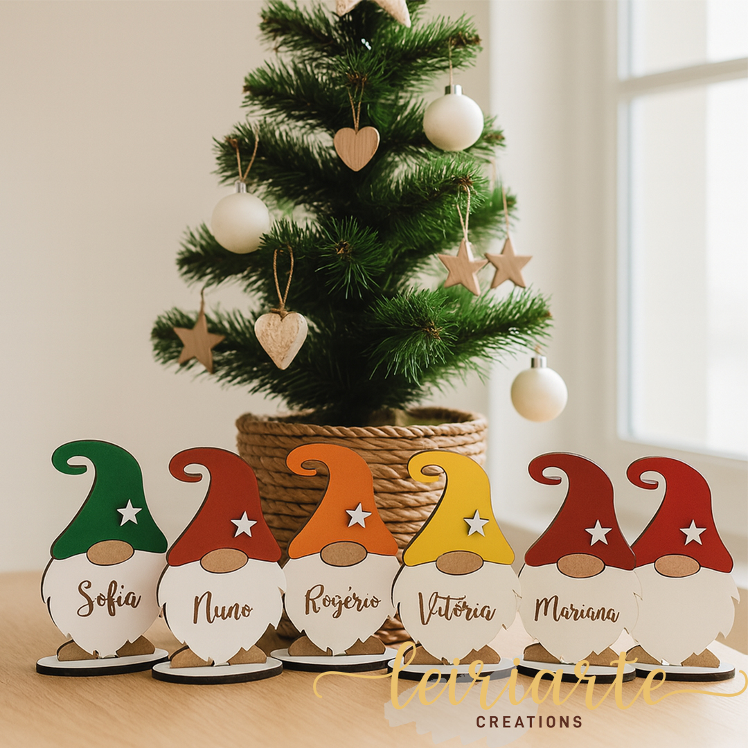 Gnomos de Natal Personalizados 1 Gnomos de Natal Personalizados