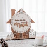 Calendário Advento Natal - Mod. Casa