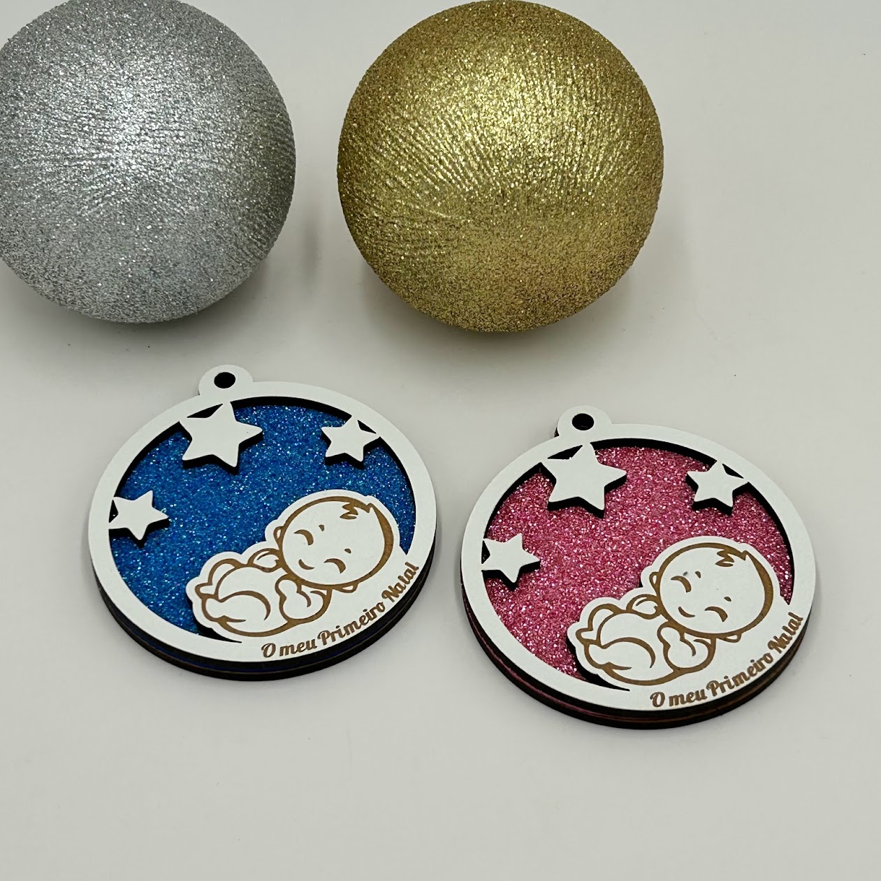 Bola O Meu Primeiro Natal Personalizada 1 Bola O Meu Primeiro Natal Personalizada